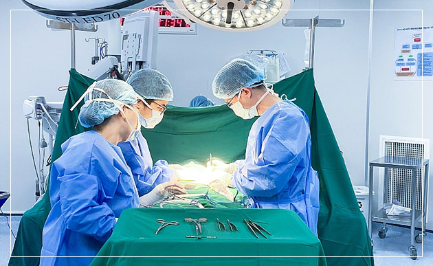 Phòng phẫu thuật hiện đại